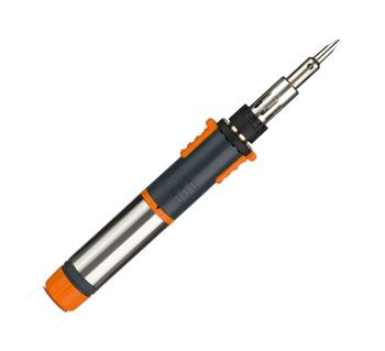 Super Pro Gas Soldering Iron with choice of tip in retail blister pack
